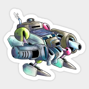 Medal Slot: The Military Medal Mech Sticker